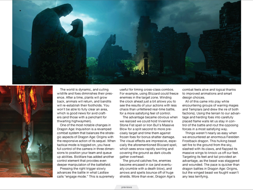 Dragon Age: Inquisition - Подробности Dragon Age: Inquisition от журнала GameInformer